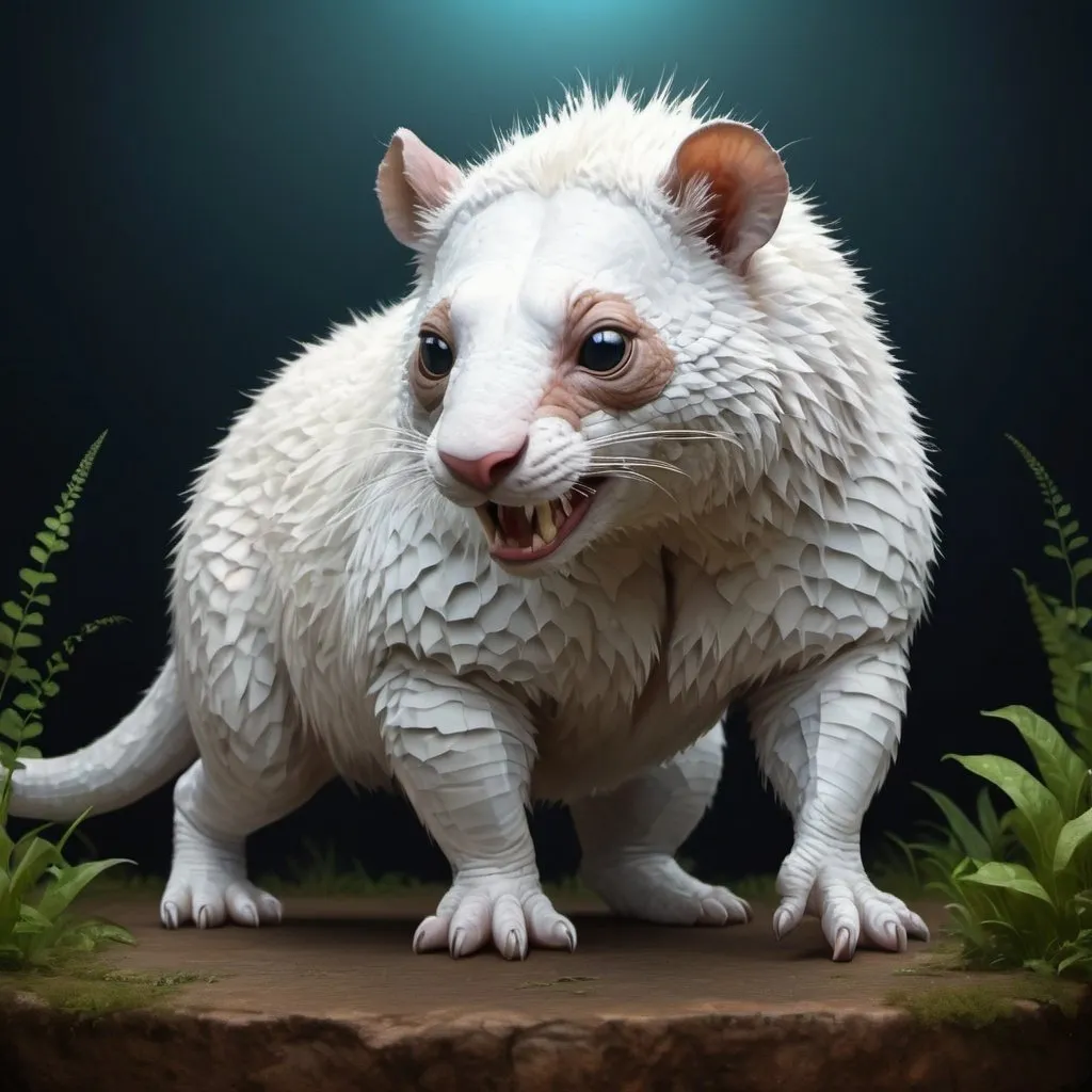 Prompt: crazy funny experiment, generation of a only one of fantasy unusual hybrid of any two mammals of different species close in size, show one hybrid, beautiful unusual style of the background, deep rendering of the background, pixel elaboration, hyperrealistically, high detailed, hyperrealistically, aesthetic, 64k