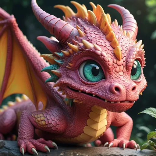 Prompt: Dragon, kawaii, cute, big eyes
, ultra hd, realistic, vivid colors, highly detailed, UHD drawing, pen and ink, perfect composition, beautiful detailed intricate insanely detailed octane render trending on artstation, 8k artistic photography, photorealistic concept art, soft natural volumetric cinematic perfect light