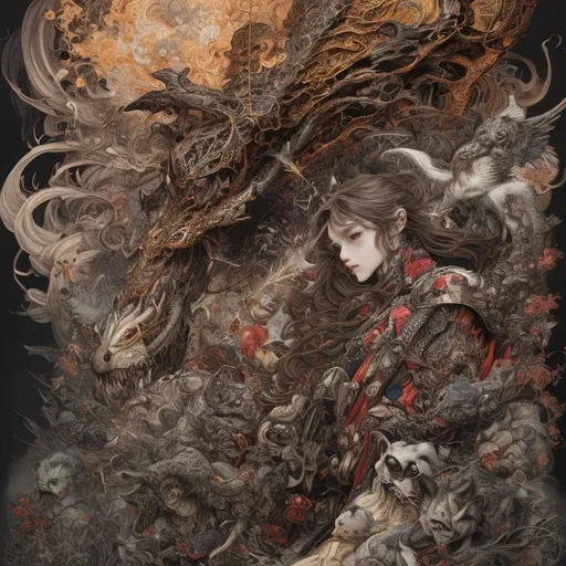 Prompt: artwork by ayami kojima, hd, hyper detailed, 4 k