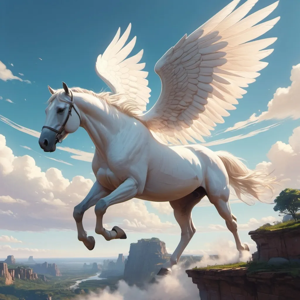 Prompt: 
A white horse with big wings is flying in the sky.


, unreal engine, greg rutkowski, loish, rhads, beeple, makoto shinkai and lois van baarle, ilya kuvshinov, rossdraws, tom bagshaw, alphonse mucha, global illumination, detailed and intricate environment