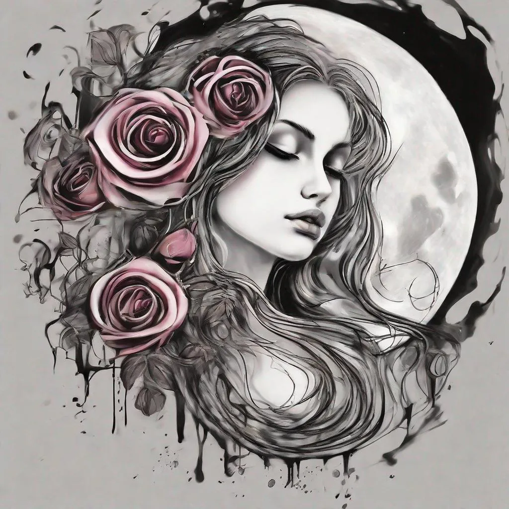 Prompt: Gothic fairytale,  paint flow,  elegant,  haloed by the moon,  roses,  swirling lines,  abstraction,  conceptual,  realistic face,  beautiful,  Decora_SWstyle,<lora:29f2de08-4b53-41f2-ae85-516812274370:0.700000>
Negative prompt: Ugly | paint drips | poorly drawn hands | extra arm,  extra hand,  backwards limb,  backwards hand | long neck,  elongated neck | mismatched eyes,  white eyes | extra fingers,  missing fingers | poorly drawn feet | poorly drawn face | extra limbs | disfigured deformed | blurry blurred | incorrect anatomy | watermark grainy | tiled pattern patterns | bad anatomy | deformities | artifacts | unrecognizable artifacts | unrecognizable | unclear lines | person in foreground | minimalism minimalistic minimal-detail | unclear lines | deformities,  bad anatomy
Steps: 25, Sampler: Euler, CFG scale: 7.0, Seed: 2824925687, Size: 768x1152, Model: JuggernautXL_Version5_Pruned: bb2730e5418a", Version: v1.6.0.114-1-g1873cf4, TaskID: 682143301708800454