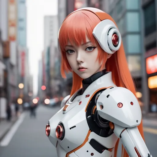 Prompt: japan anime robot look like	"Diebuster", random pose, random background, giant

vintage, miniature. (high detailed skin:1.2), 8k uhd, dslr, soft lighting, ideal human, high quality, film grain, Fujifilm XT3, hyper realistic, detailed head