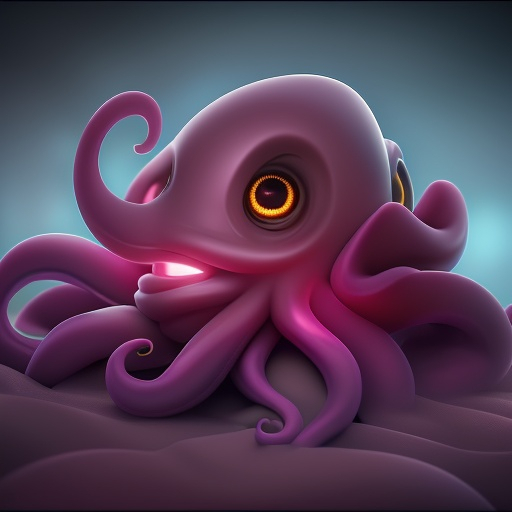 Prompt: octopus high quality unreal engine 8k close up realistic super glow magical
