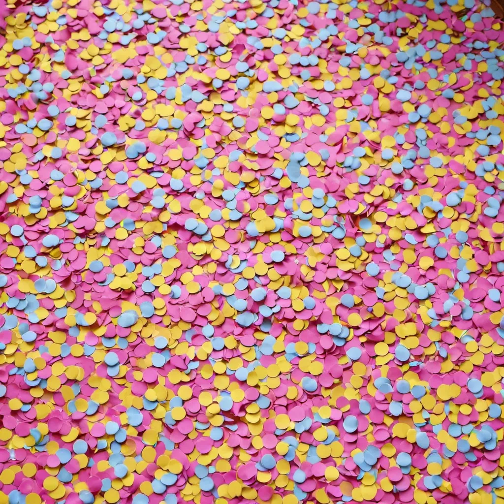 Prompt: confetti