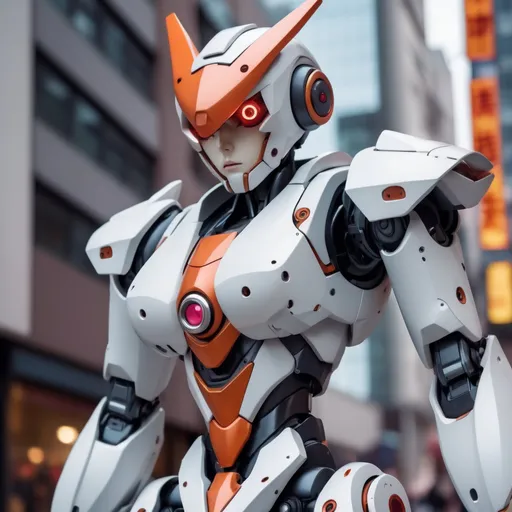 Prompt: japan anime robot look like	"Diebuster", random pose, random background, giant

vintage, miniature. (high detailed skin:1.2), 8k uhd, dslr, soft lighting, ideal human, high quality, film grain, Fujifilm XT3, hyper realistic, detailed head