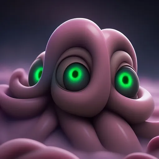 Prompt: octopus high quality unreal engine 8k close up realistic super glow magical
