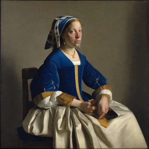 Prompt: Dupli-Kate of Invincible by Johannes Vermeer.