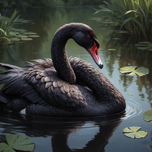 Prompt: A Black Swan with cess game,
digital painting, trending on artstation, sharp focus, studio photo, intricate details, highly detailed, by greg rutkowski