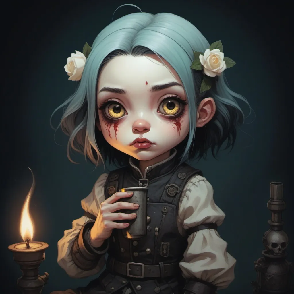 Prompt: Vector,
CGI,
Hikari Shimoda,
Jasmine-becket griffith,
Jean-Baptiste Monge,
Anton Semenov,
Darkest Dungeon,
