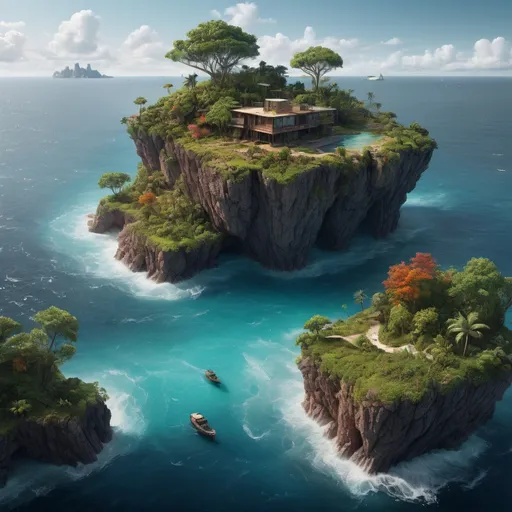 Prompt: The island of drawings where everything is possible, ultra hd, realistic, vivid colors, highly detailed, UHD drawing, pen and ink, perfect composition, beautiful detailed intricate insanely detailed octane render trending on artstation, 8k artistic photography, photorealistic concept art, soft natural volumetric cinematic perfect light