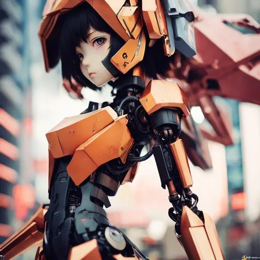 Prompt: japan anime robot look like	"Diebuster", random pose, random background, giant

vintage, miniature. (high detailed skin:1.2), 8k uhd, dslr, soft lighting, ideal human, high quality, film grain, Fujifilm XT3, hyper realistic, detailed head