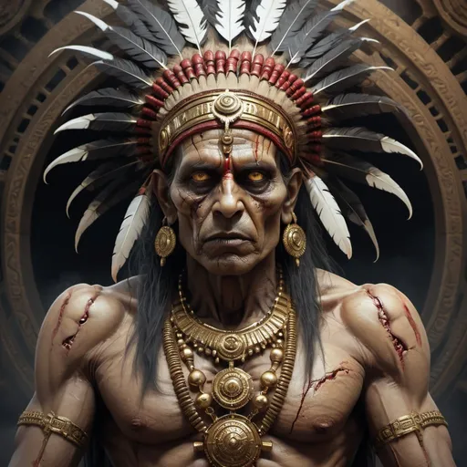 Prompt: zombie indian cheif


, sf, intricate artwork masterpiece, ominous, matte painting movie poster, golden ratio, trending on cgsociety, intricate, epic, trending on artstation, by artgerm, h. r. giger and beksinski, highly detailed, vibrant, production cinematic character render, ultra high quality model