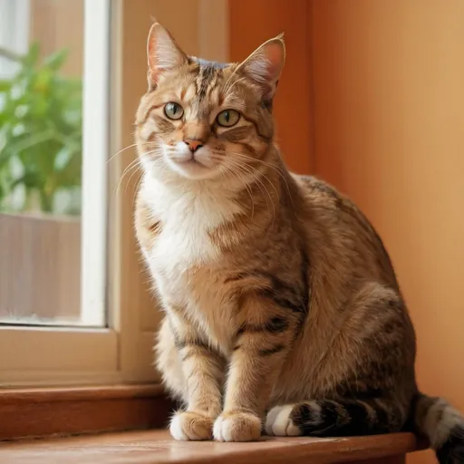 Prompt: House Cat by Katze Felidae