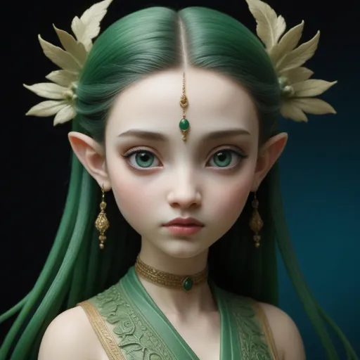 Prompt: avatar of jade, by Lindsay Adler, by Nicoletta Ceccoli, by Léon Bakst, detailed face features, sharp eyes, soft skin, painstaking attention to detail, ultra realistic, hyperrealistic, highly detailed, sharp, award winning, organic, photorealistic, exquisite craftsmanship, extremely detailed, high definition, dynamic, cinematic, 8k, intrincate details, majestic, charming, detailed face, glorious, very cute, divine, captivating, stunning, alluring, splendid, delightful, perfect, enchanting, very beautiful