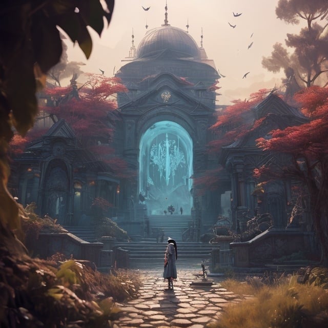 Prompt: The crow laughed and said, "Yes bird, there is no doubt about it. The real good fortune lies in friendship."
, unreal engine, greg rutkowski, loish, rhads, beeple, makoto shinkai and lois van baarle, ilya kuvshinov, rossdraws, tom bagshaw, alphonse mucha, global illumination, detailed and intricate environment