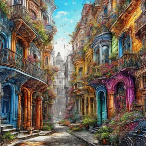 Prompt: Most beautiful attractive  coloured  ornate  wild street  , , perfect composition, , perfect art , perfect body,  photorealistic, 32k,  white background,  detailed art, matte paint ,   drops,  sun light, deep depth,  shadow, hd,, ultra hd, realistic, vivid colors, highly detailed, UHD drawing, pen and ink, perfect composition, beautiful detailed intricate insanely detailed octane render trending on artstation, 8k artistic photography, photorealistic concept art, soft natural volumetric cinematic perfect light