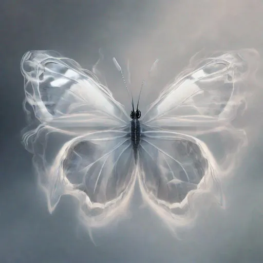 Prompt: ghost butterfly