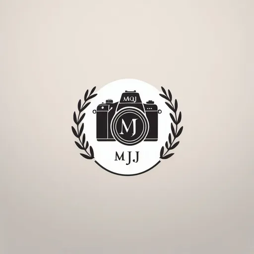Prompt: generate a modern logo with initials MJ as a camera and Majestic Photography as the business name