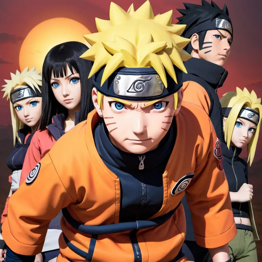 Prompt: naruto


