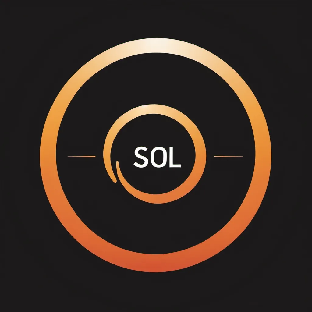 Prompt: "Sol Provision" into a circle for a logo