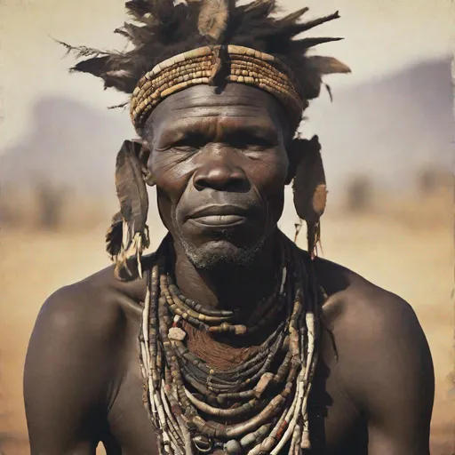 Prompt: African Shaman Man