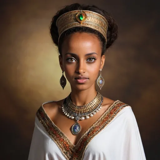 Prompt: ethiopian princess  andromeda