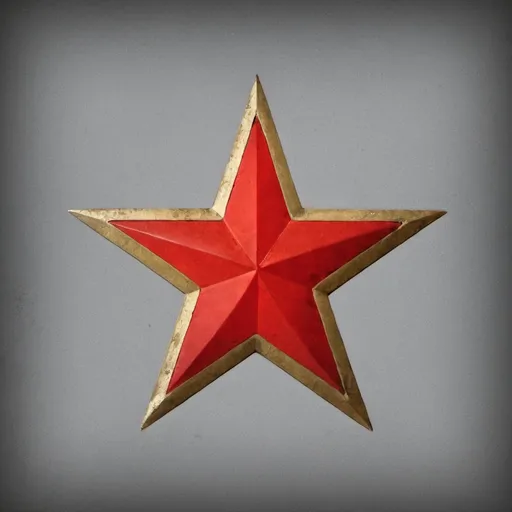 Prompt: red star german