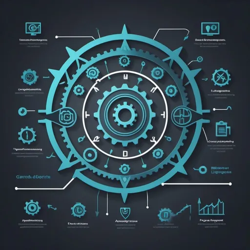 Prompt: “Design a professional and dynamic image that visually represents my capabilities. Include the following elements:

	•	Visual Metaphors: Incorporate symbols such as gears, lightbulbs, or network diagrams to represent innovation, problem-solving, and technical prowess.
	•	Skills and Expertise: Use icons or text to highlight specific skills, such as programming languages, technical skills, or industry expertise.
	•	Achievements: Add visual elements like awards, certificates, or project success stories to showcase milestones and achievements.
	•	Personal Branding: Integrate my personal logo or brand colors for a cohesive and professional appearance.
	•	Dynamic Elements: Include arrows, graphs, or flowcharts to illustrate growth, progress, and adaptability.”
