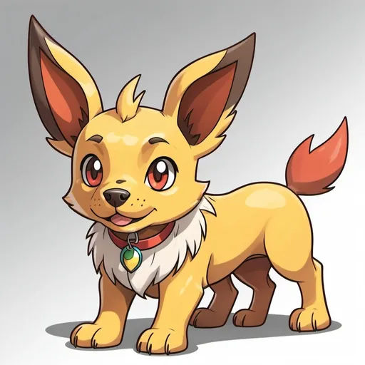 Prompt: A dog. Pokemon art styal
Cartoon

