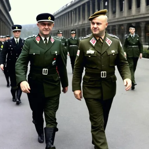 Prompt: Anthony Albanese  wear a nazi uniform


  

