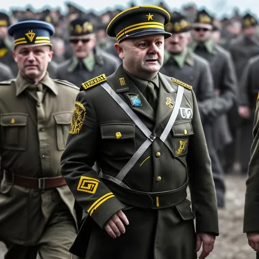 Prompt: Anthony Albanese as nazi azov     batallion


  

