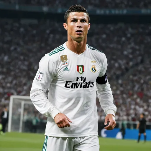 Prompt: 克里斯蒂亚诺·罗纳尔多（Cristiano Ronaldo）