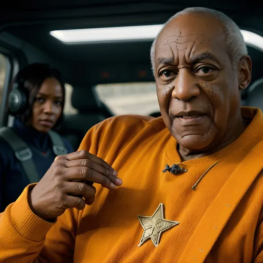Prompt: Uncle Ben played by Bill Cosby a close up of a orange box of rice, uncle ben's rice , Bill Cosby advert logo, mascot, iconic logo, iconic logo symbol, rice mascot, photograph of drake the rapper, u.s. national security advisor, icon, trevor phillips, unmistakably kenyan, official product photo, uncle aloysius, film still from avengers endgame