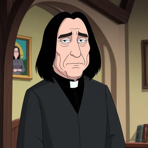 Prompt: Snape in family guy