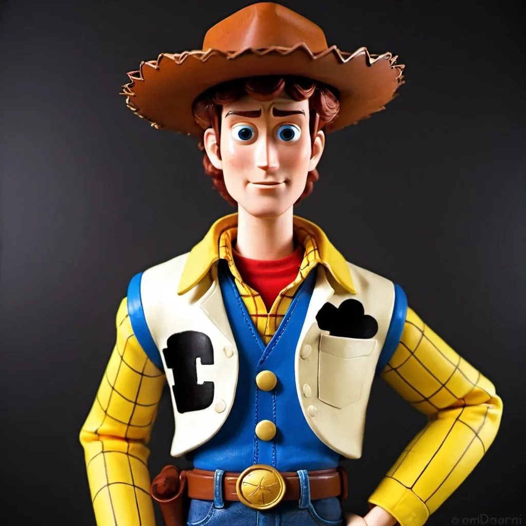 Prompt: Woody from toy story as Spike Spiegel 