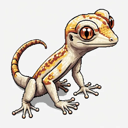 Prompt: ciliary gecko
pixel style for game
Transparent Background
png picture format