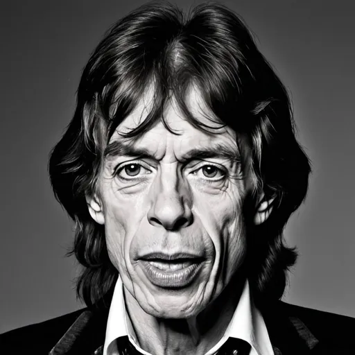 Prompt: make a 2" image that says: If you think Mick Jagger will still be out there trying to be a rock star at age fifty, then you are sadly, sadly mistaken.
