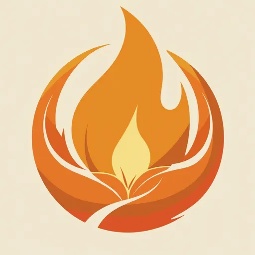 Prompt: orange wisp llc 
in the form of a logo for a business 