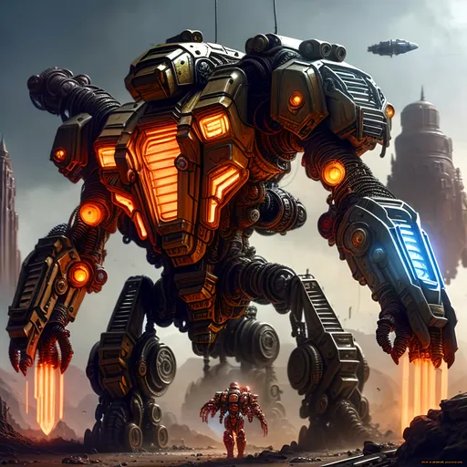 Prompt: Gypsy Danger, high quality, detailed mech design, dynamic pose, intricate mechanical details, futuristic sci-fi setting, atmospheric lighting, high angle, intense battle scene, realistic metallic textures, vibrant colors, professionally rendered, ultra-detailed, intense battle scene, sci-fi, futuristic, detailed mech design, atmospheric lighting, UE5, 3DRender, 2 passes, 
