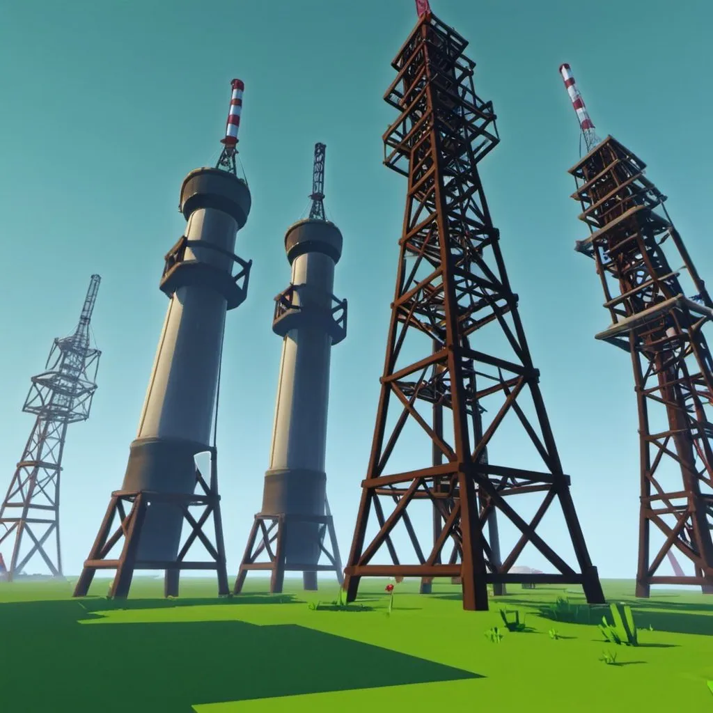 Prompt: roblox repair energy towers
