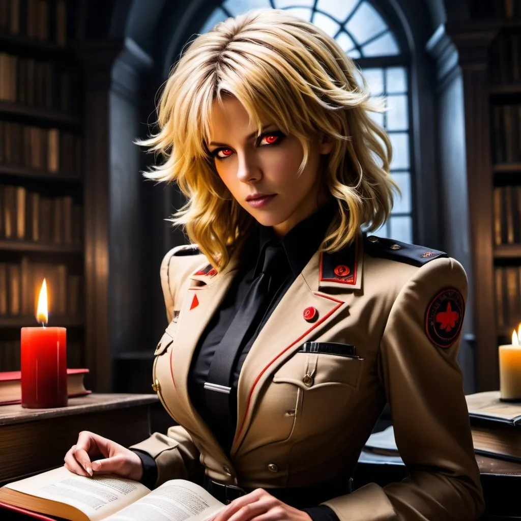 Kate Beckinsale as Seras Victoria from Hellsing anim...