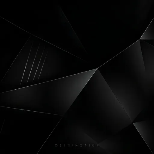 Prompt: Dark black abstract image