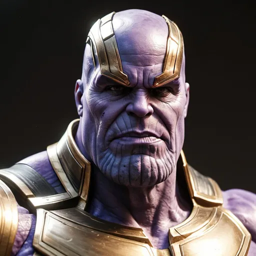 Prompt: 3d render, thanos, 4k, ultra realistic