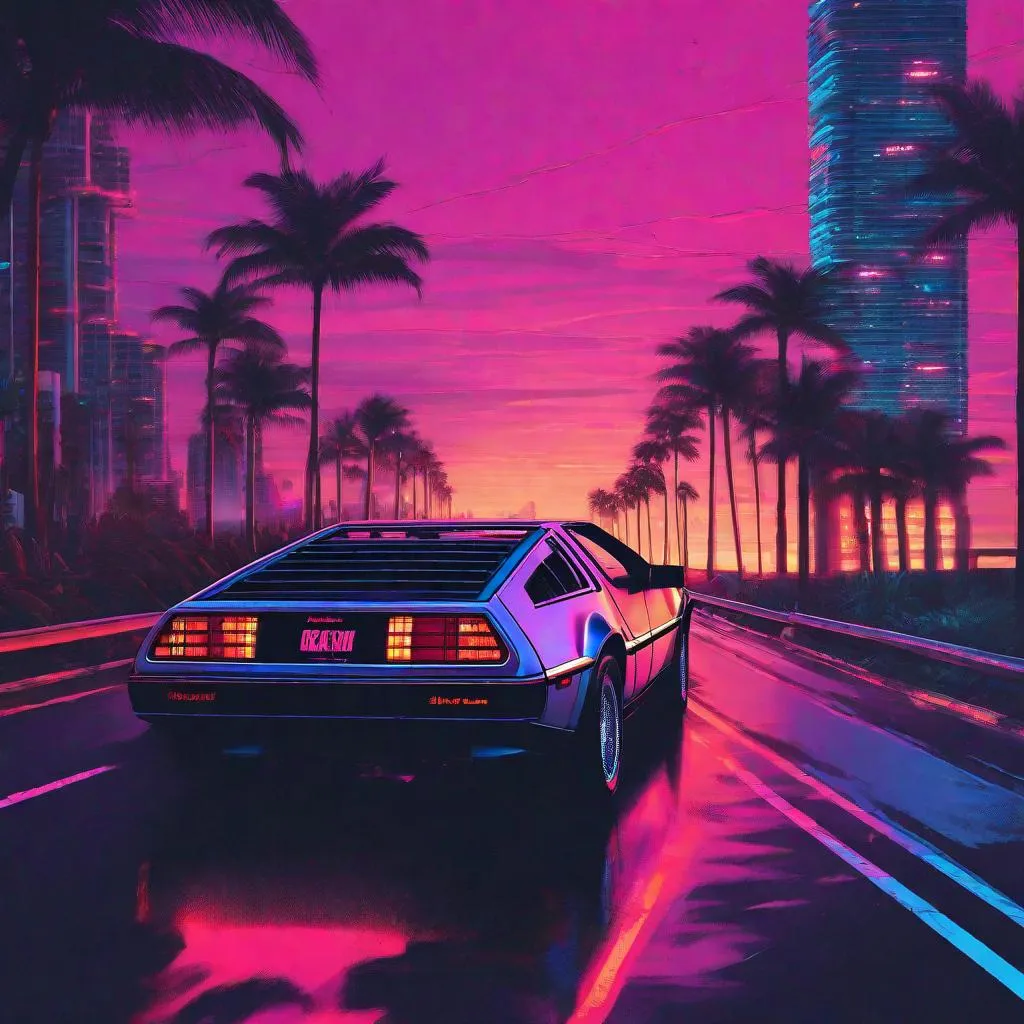 Delorean wallpaper by MarkMmac - Download on ZEDGE™ | 2bde