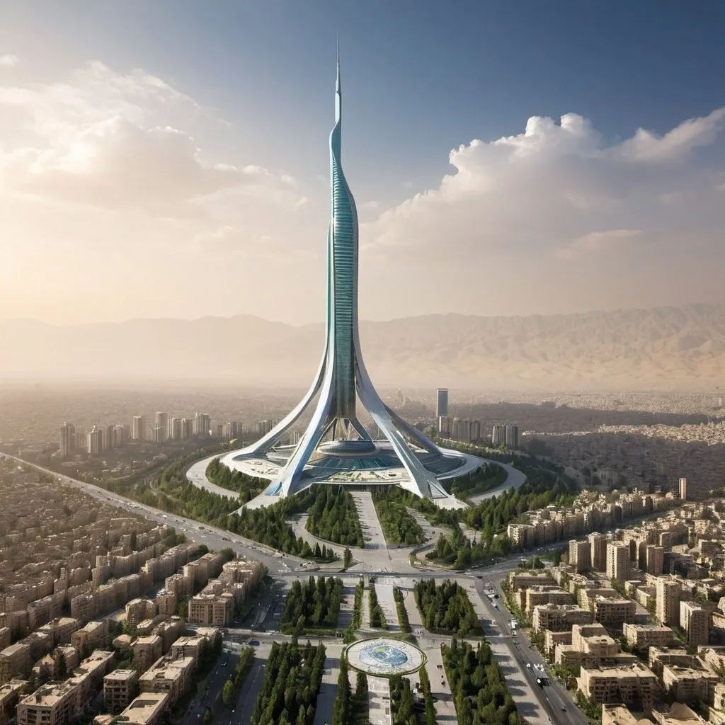 Prompt: Tehran in 2060