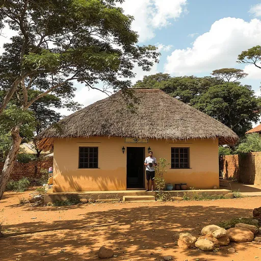 Prompt: my house in Ethiopia