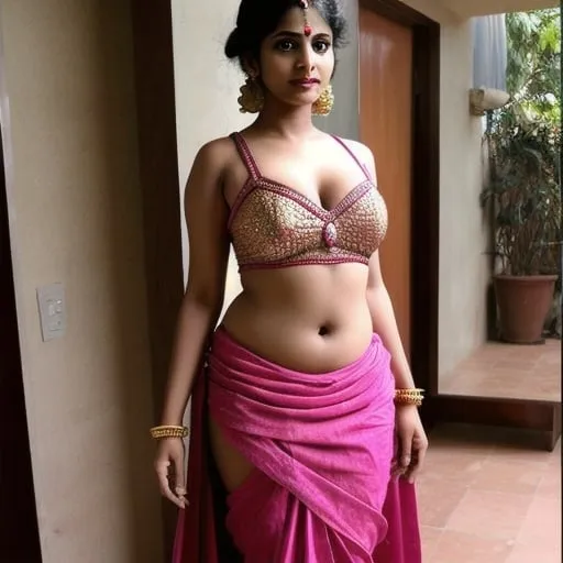 Prompt: creat a super beautiful indian woman in full figure 