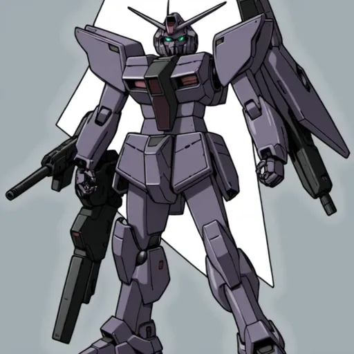 Prompt: Sci-fi mass production gundam mecha 