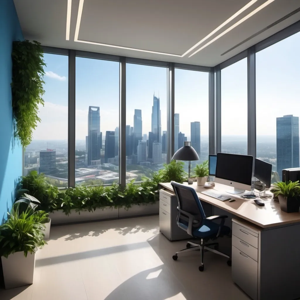 Prompt: Imagine upgrading your office view. Ready for a change? 