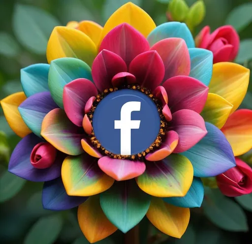 Prompt: Beautiful pictures logo for Facebook page 
